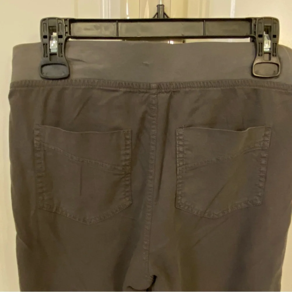 XCVI Wearables Dark Gray Frayed Hem Pants - Picture 5 of 14